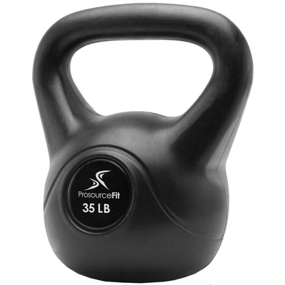ProsourceFit Vinyl Plastic Kettlebell from 10, 15, 20, 25, 30 and 35 lbs