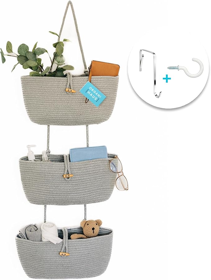 OrganiHaus 3-Tier Hanging Organizer
