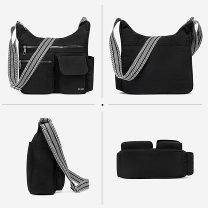 CLUCI Travel Purses for Women, Waterproof Nylon Crossbody Bags for Woman Trendy, Anti Theft Shoulder Handbags for Ladies