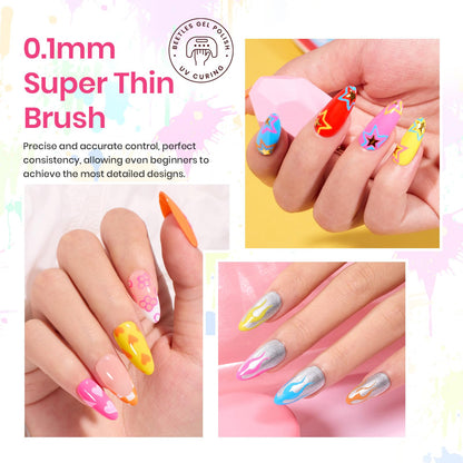 Beetles Nail Stamp 3Pcs Silicone French Tip Nail Stamp Kit with Replacement Nail Stamper Heads and Scrapers Soft Silicone Nail Printing Tool for Home Manicure Diy Nail Art Salon Gifts for Girls