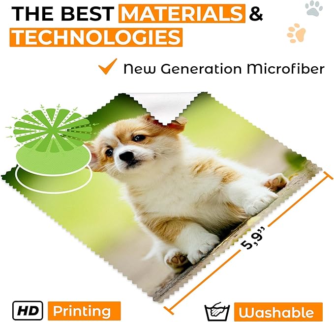 Microfiber Cleaning Cloth for Glasses