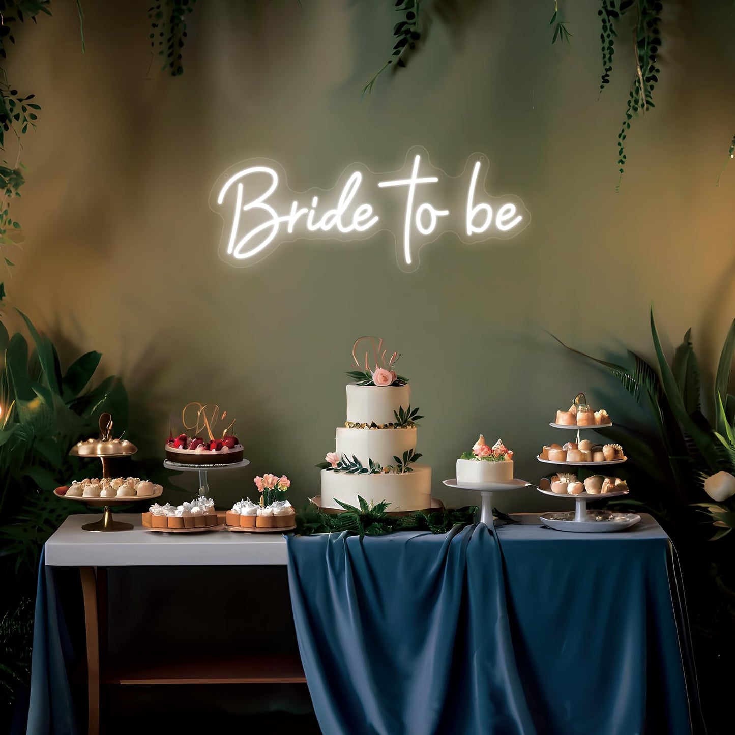 Bride to be Neon Sign,Dimmable LED Wedding Light Up Sign,Bachelorette Party Decorations Backdrop Neon Light for Bride, Bridal Shower Decor, 16.5 x 6.5 inch