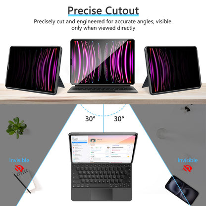 OMOTON Screen Protector for iPad Air 5th 4th Generation (Air 5/4, 10.9 Inch, 2022/2020) iPad Pro 11 Inch (2022/2021/2020/2019) Tablet - Tempered Glass, Case Friendly, Apple Pencil Compatible, 2 Pack