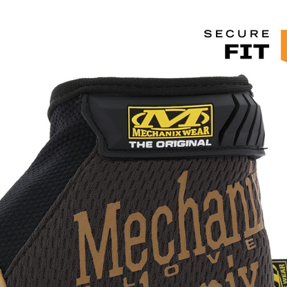 Mechanix Wear - Leather Original Gloves (Large, Brown/Black)