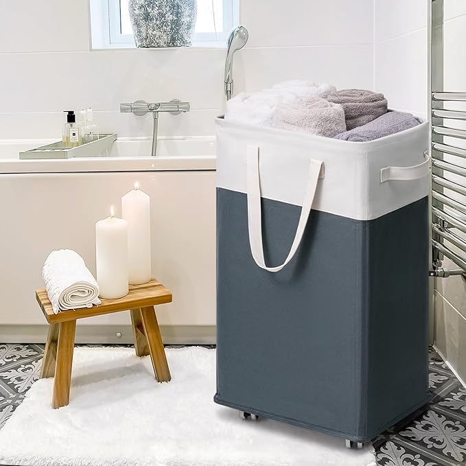 Goodpick Laundry Baskets 2-Pack, 75L Hamper