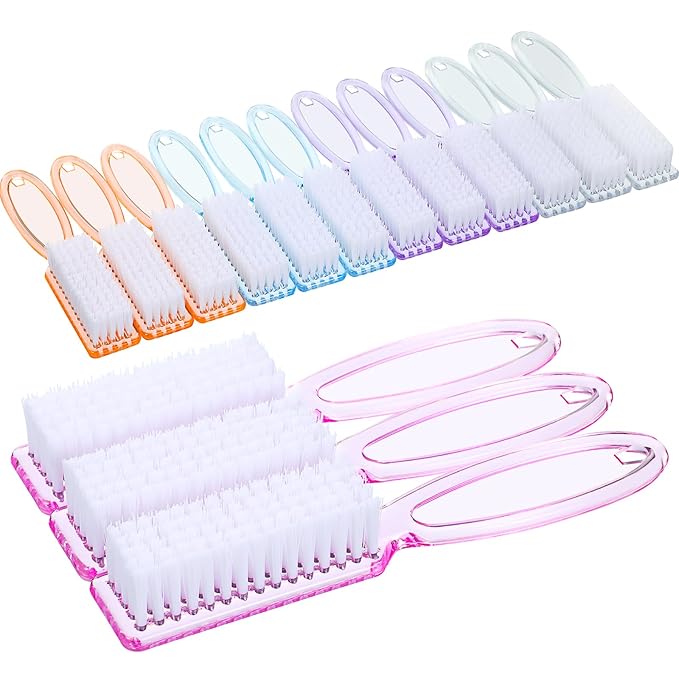 Patelai 15 Pieces Nail Brush Handle Grip