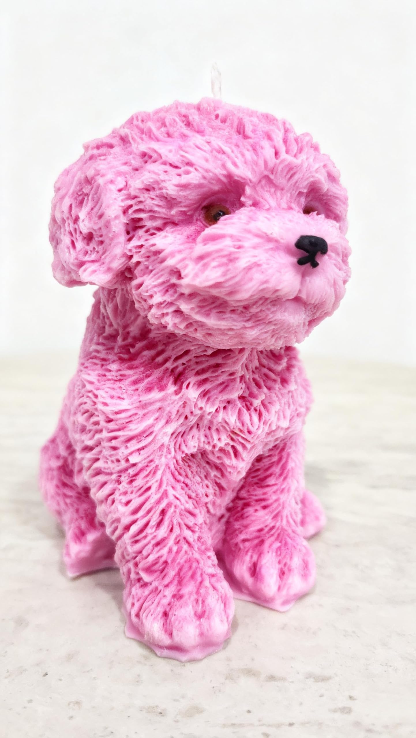 Cute Puppy Soy Candle, Handmade Dog Candle, Decorative Home Fragrance Gift for Dog Lovers