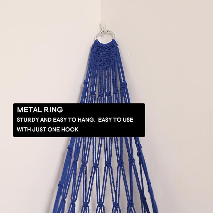Novel Stuffed Animal Hammock Corner Hanging Net