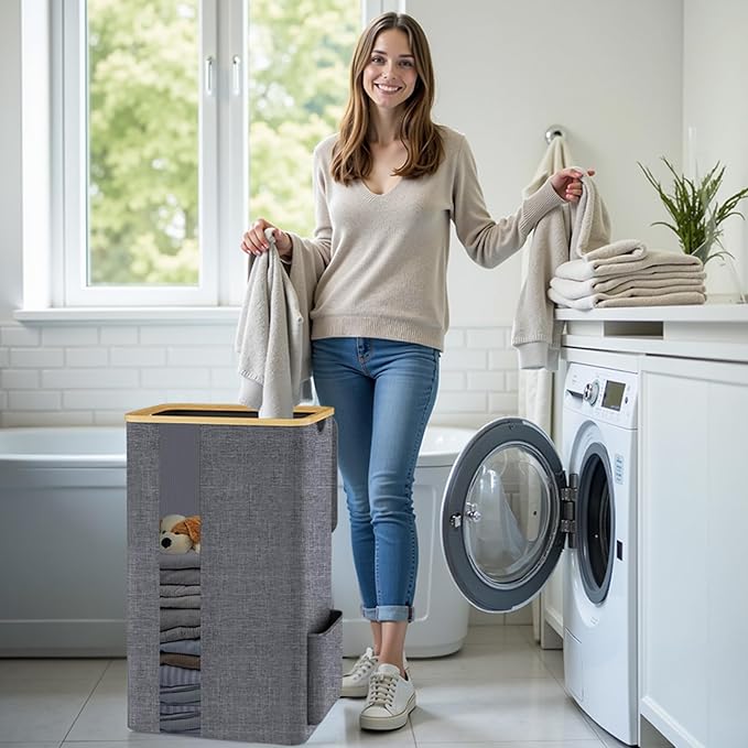 Laundry Basket Clothes Hamper