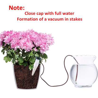 Watering Stakes Automatic Watering System, 10 Pack Plant Self Drip Irrigation Slow Release for Indoor or Outdoor Houseplants
