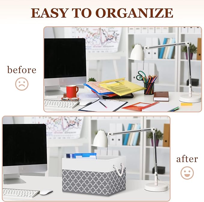 Fab totes Storage Bins, Foldable Storage Baskets