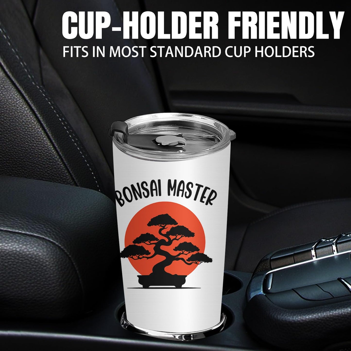 BSHELLOE Bonsai Gardening Gifts - Stainless Steel Vacuum Insulated Tumbler 20 Oz