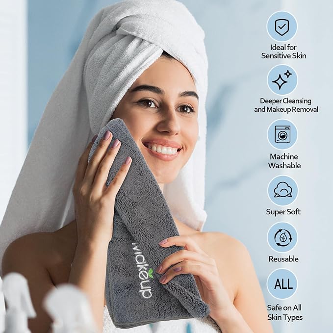 Orighty Makeup Remover Wash Cloths