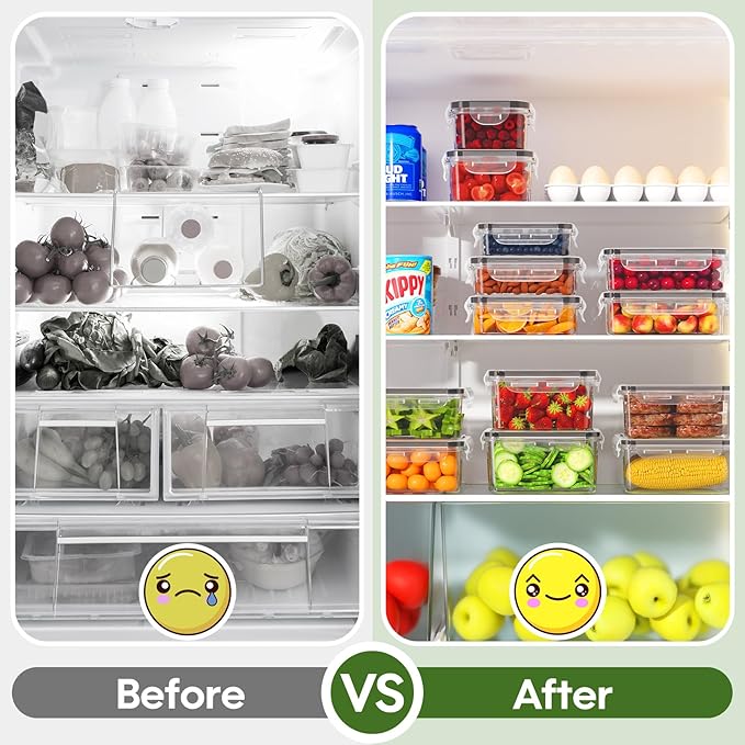 36-Piece Food Storage Containers