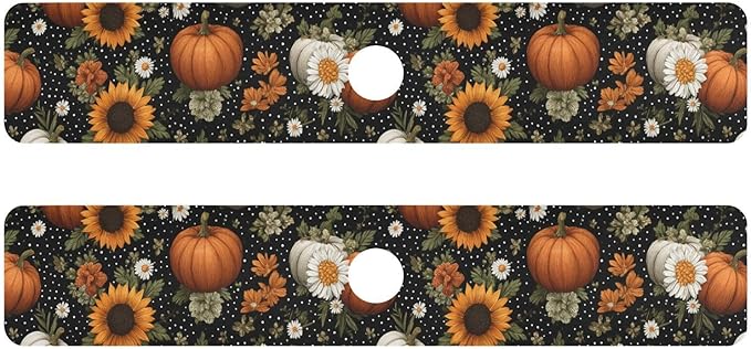 Kitchen Sink Splash Guard 2 PCS 30 Inch Sink Faucet Mat Splash Guard