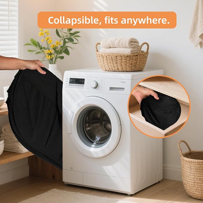 4 Pack Collapsible Laundry Baskets