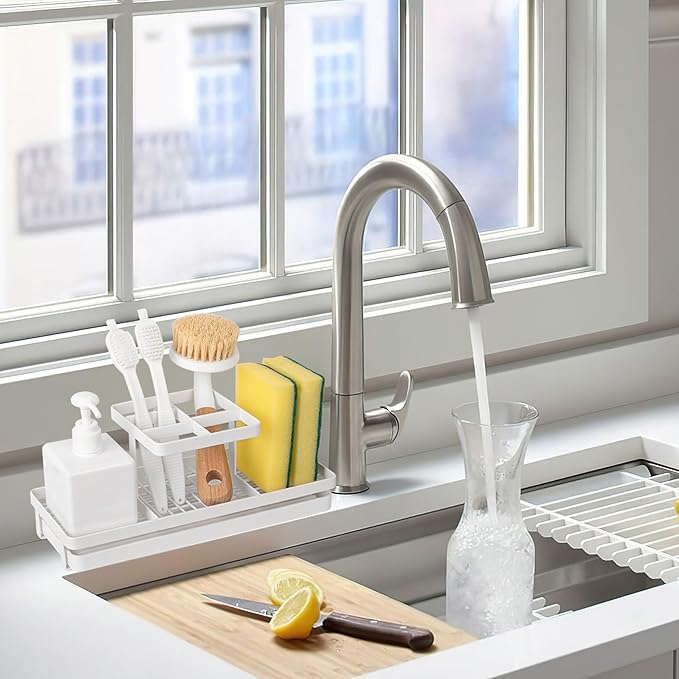 Toothbrush Holders for Bathrooms, Carbon Steel Tooth Brushing Holder Electric