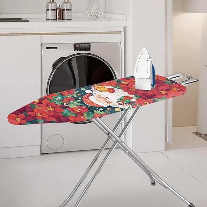 Heavy Duty Ironing Board Cover and Pad Thick Stain Resistant Padding Scorch &