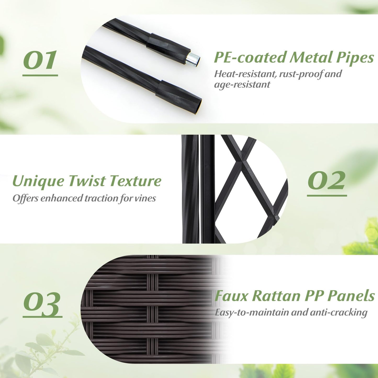 Giantex Planter Boxes with Arch Trellis, 5FT Self-Watering Tall Raised Garden Bed w/Wheels, Hanging Roof & Drainage Holes, Outdoor Indoor Tomato Planter for Climbing Vines Vegetables (60"x16"x58")
