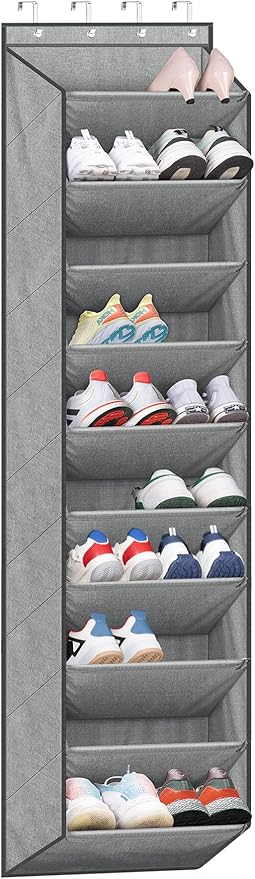SLEEPING LAMB Over The Door Shoe Organizer