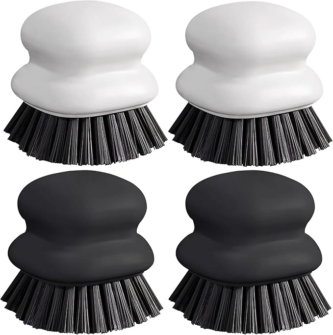 Dish Brush with Handle, Kitchen Scrub Brushes