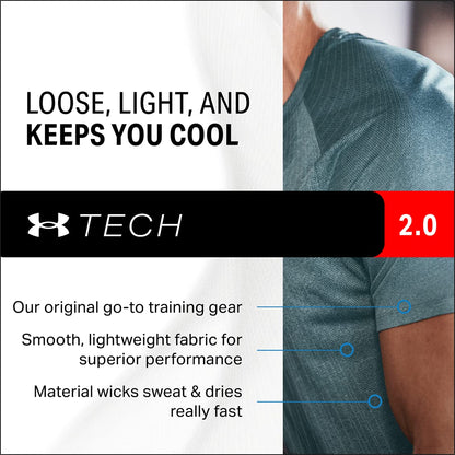 Under Armour Men's UA Tech 2.0 1/2 Zip Shirt