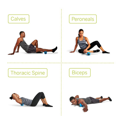 Trigger Point Performance TriggerPoint CHARGE VIBE Three-Speed Ridged Vibrating Portable Foam Roller