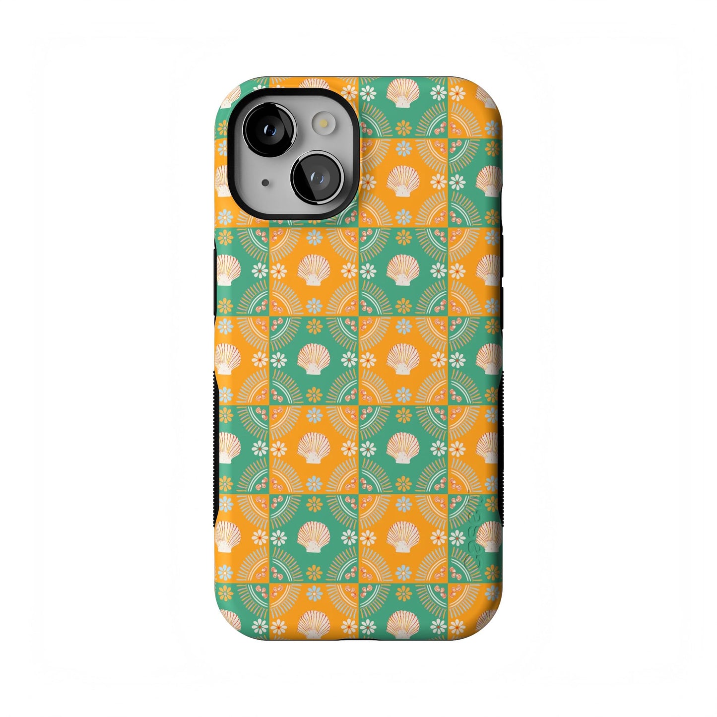 Casely iPhone 14 Case | Pastel Garden | Sunday Best | Compatible with MagSafe | Bold Protective Design