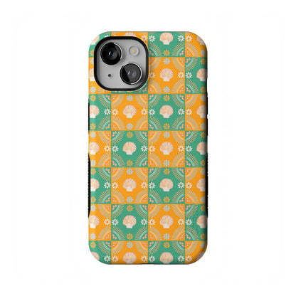 Casely iPhone 14 Case | Pastel Garden | Sunday Best | Compatible with MagSafe | Bold Protective Design