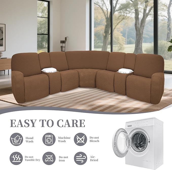 100% Waterproof Sectional Recliner Couch Covers