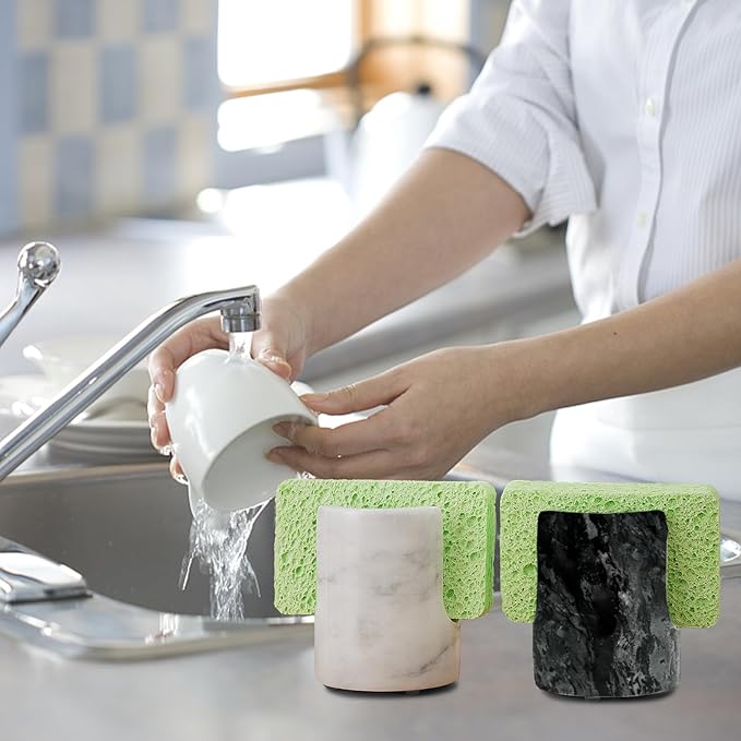 Marble Sponge Holder Sink Sponge Caddy