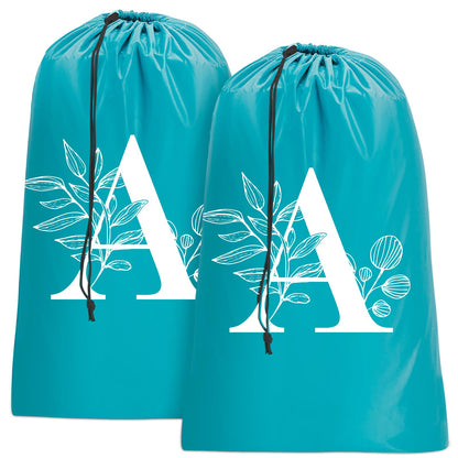 Sylfairy 2 Pack Extra Large Travel Laundry Bag, Dirty Clothes Organizer with Drawstring,Heavy Duty Travel Laundry Bags