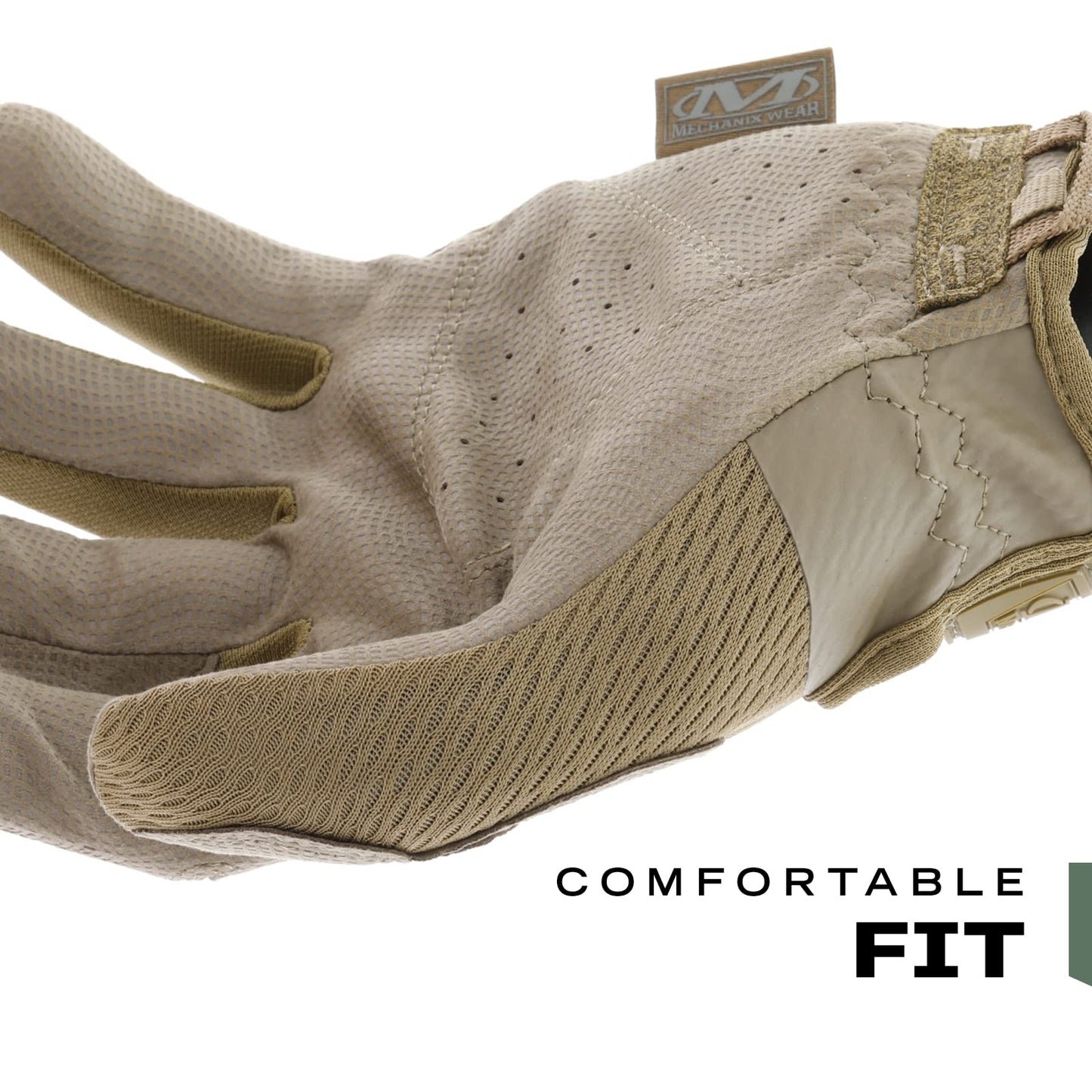 Mechanix Wear - High MSD-72-009 Dexterity Coyote Gloves (Medium, Brown) MSD-72-009
