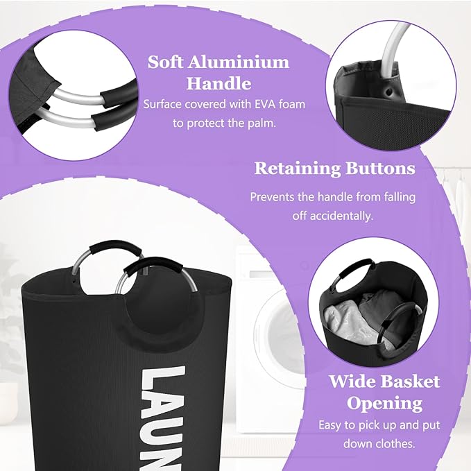 125L Extra Large Laundry Basket