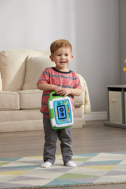 LeapFrog 2 in 1 LeapTop Touch Laptop, Green, Learning Tablet for Kids with 10 Modes of Play, Kids Laptop with Letters, Numbers, Vocabulary and Animals, Learning Toy Laptop for Kids Ages 2 Years +
