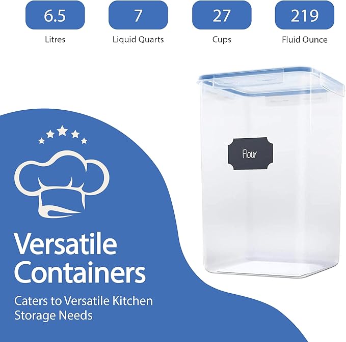 Chef's Path Extra Large Airtight Food Storage Containers