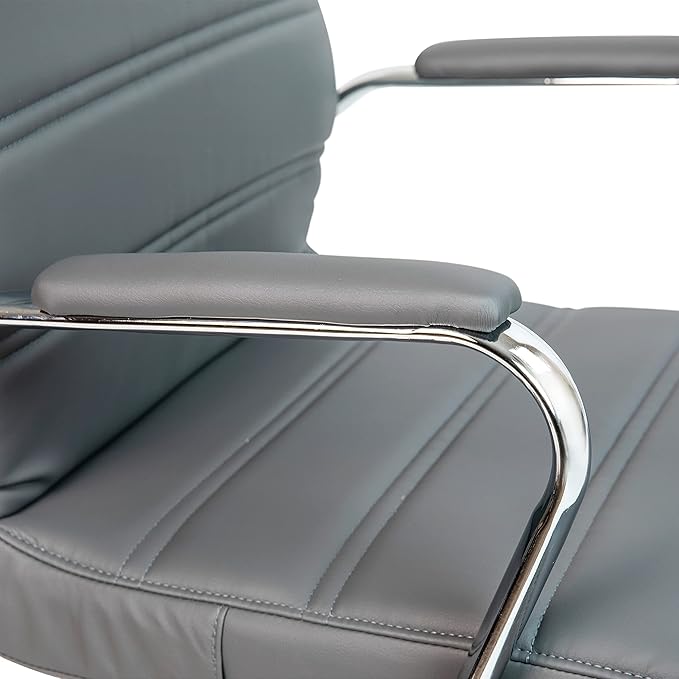 Flash Furniture Whitney Mid-Back Swivel LeatherSoft Desk Chair