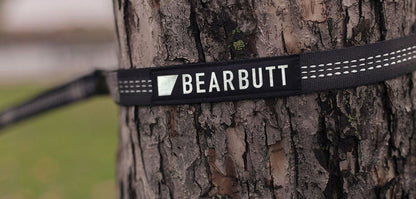 Bear Butt Kodiak Hammock Straps For Trees - 20 Feet Long Hammock Tree Straps - 40 Combined Loops - Holds 1000 Pounds - Camping Hammock Straps - Hammock Tree Straps With Carabiner - Hammock Accessories