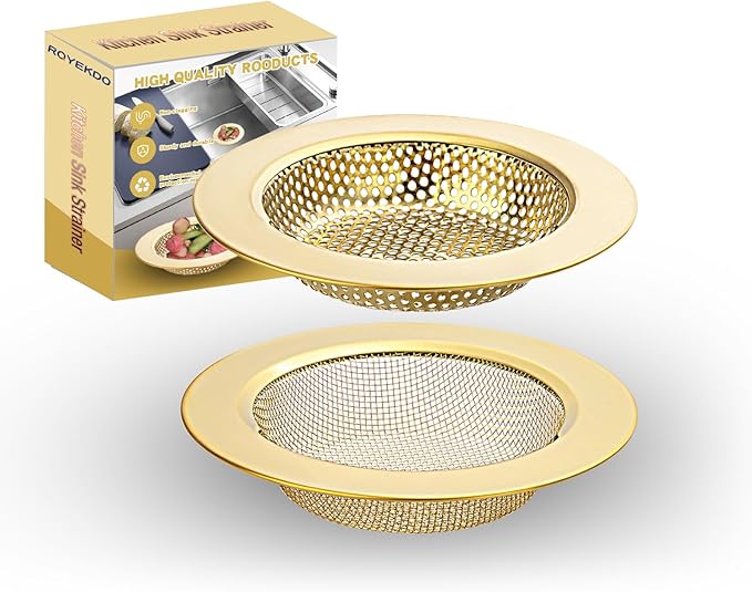 RQYEKDO Kitchen Sink Strainer Stainless Steel