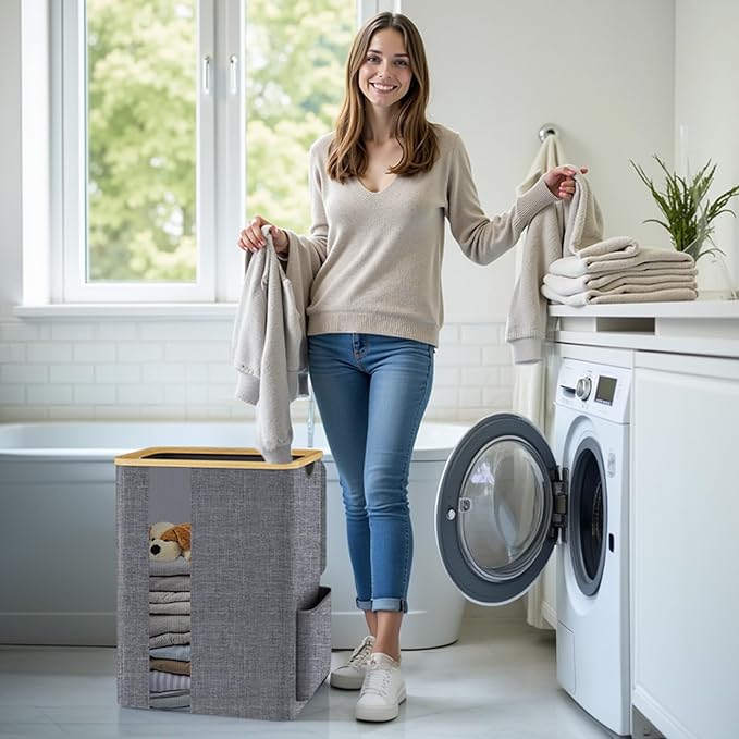 Laundry Basket Clothes Hamper