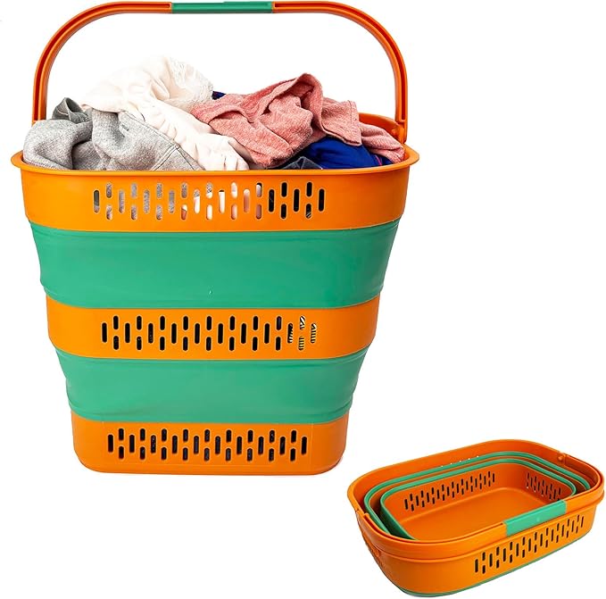 SAMMART 38L Collapsible Laundry Basket