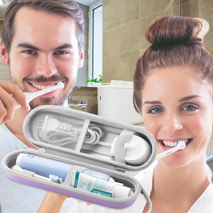 Toothbrush Travel Case for Oral B/Oral-B Pro 1000 1500 5000 7000 & Philips