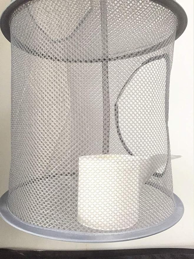 4 Tier Storage Organizer, 43 1/2 x12 Inch Hanging Mesh Storage Basket