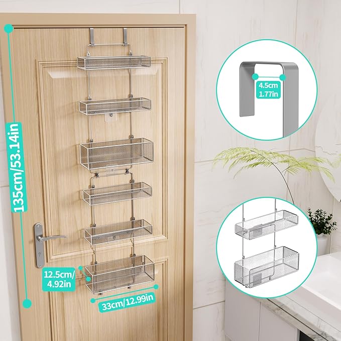 HapiRm Over Door Organizer Storage
