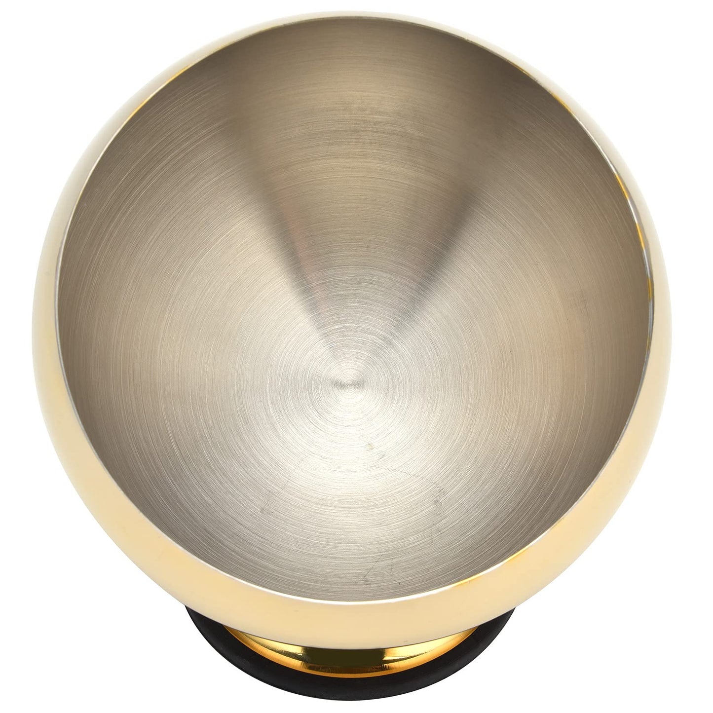 Hapivida Stainless Steel Gold Seasoning Oblique Bowl Mirror Polished Surface Larger Storage Capacity for Kitchen Living Room (Medium)