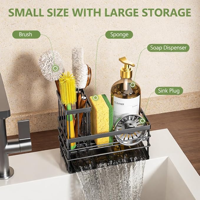 Cisily Sink Caddy Sponge Holder