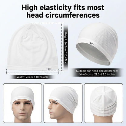 LONGLONG 2 Pack Summer Beanies - Lightweight Breathable Cooling Skull Caps for Women Men Sports & Daily Wear