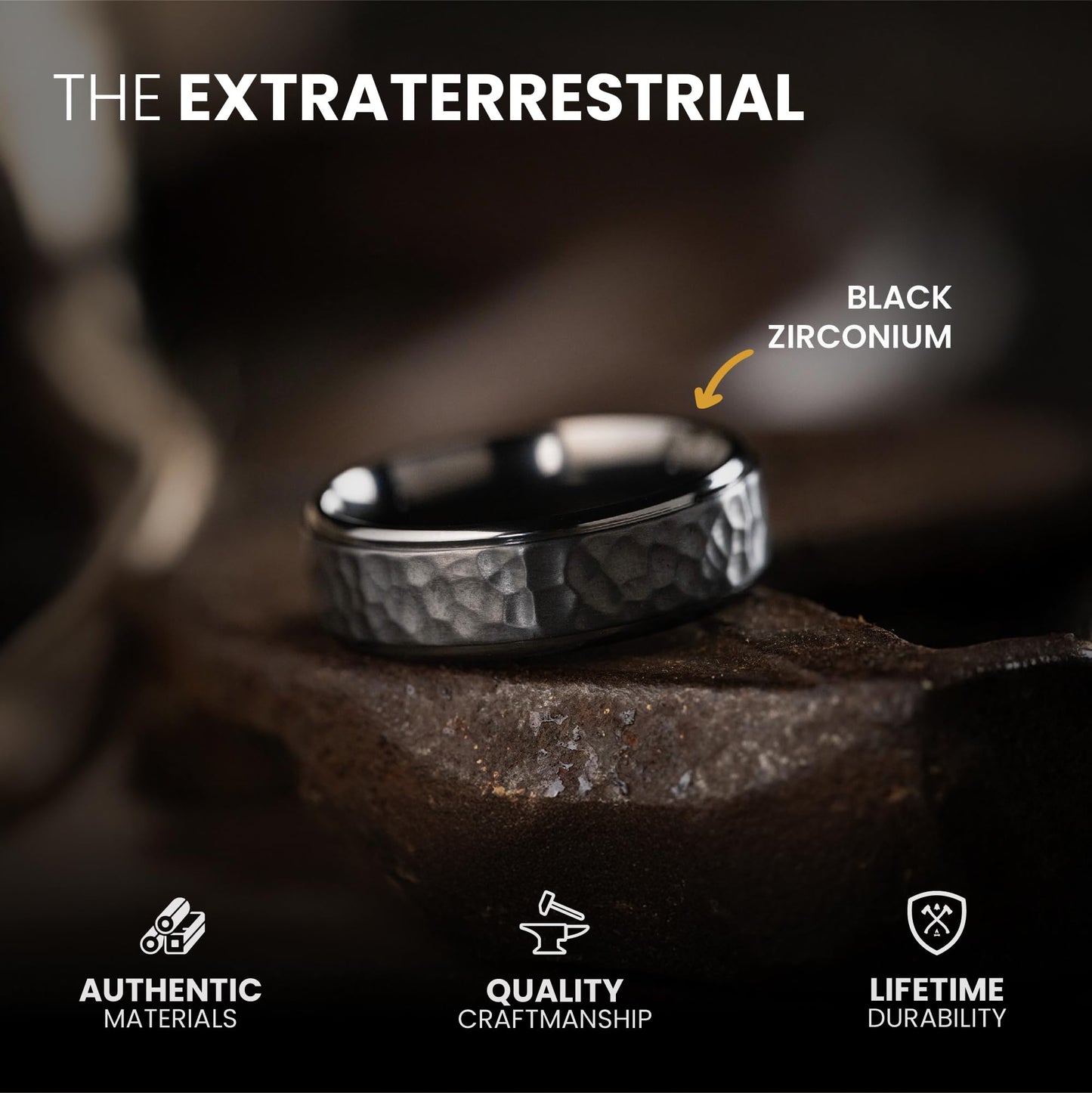 Manly Bands The Extraterrestrial - Size 8
