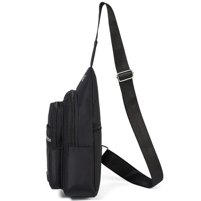 Cross Body Bag Sling Backpack Fanny Pack Small Crossbody Bags for Women Trendy - Black