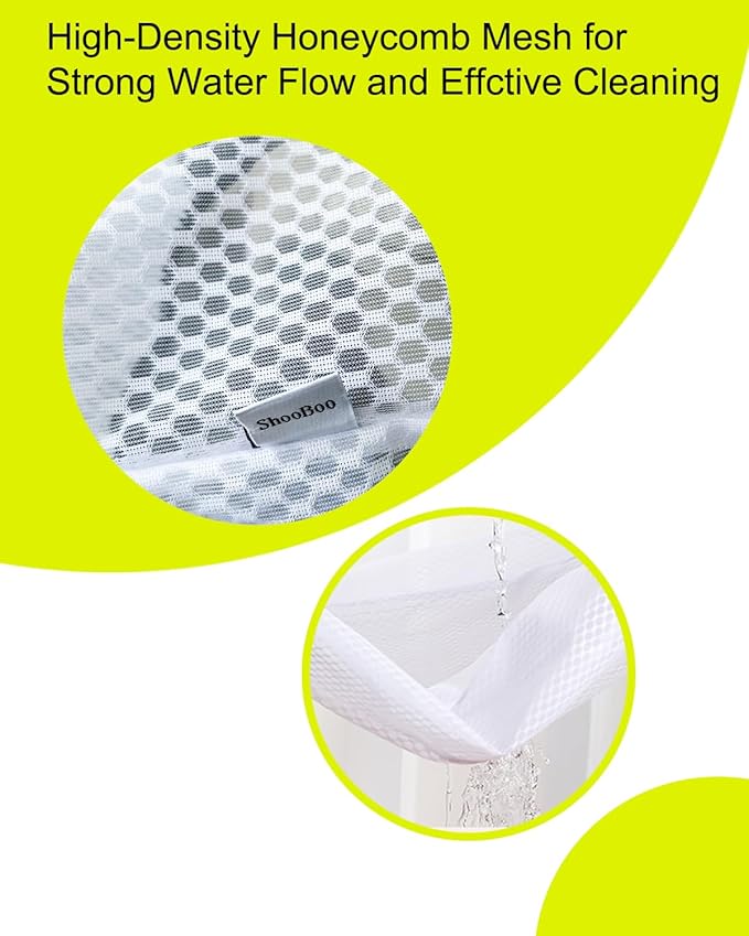 2-Pack Hanging Laundry Bag for Washing Machine, Large & XL Mesh Laundry Bags